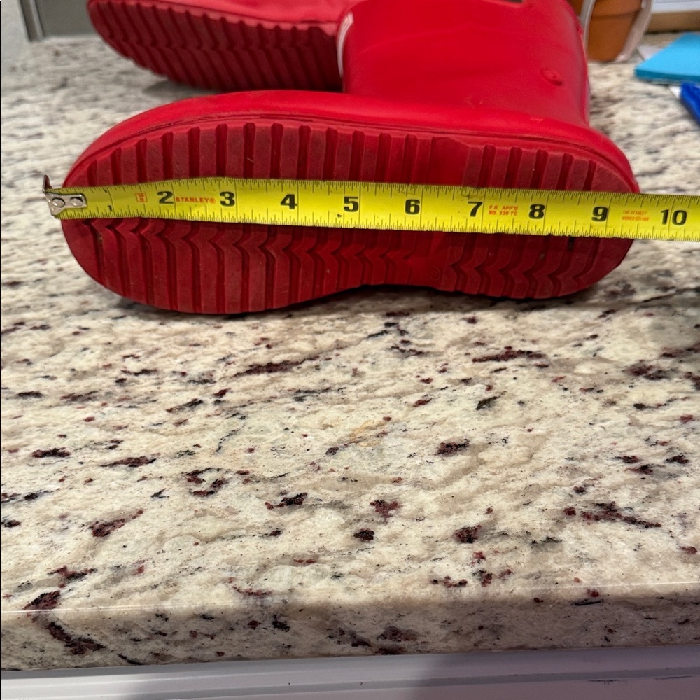 Hunter Boots x Target Women’s Bold Red Waterproof Boots Size 5 - Picture 11 of 15